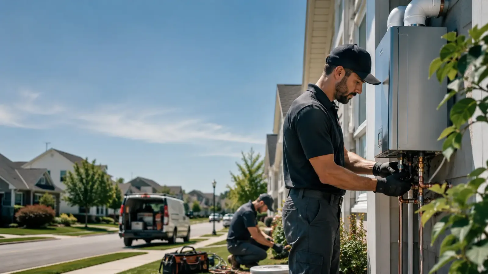 Tankless Water Heater Installation in Godley, TX